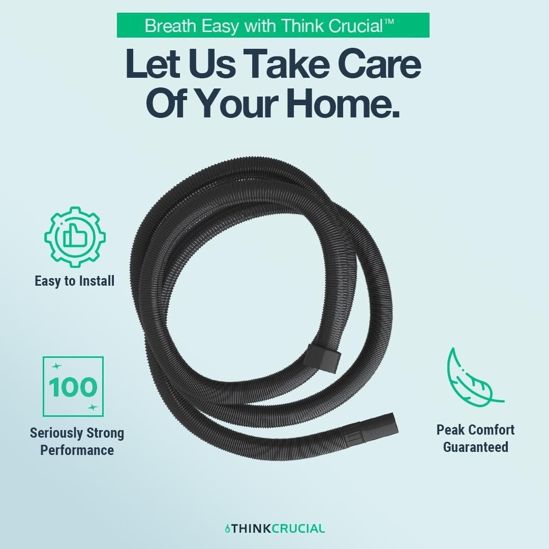 Cost-Effective 10-Foot Replacement Hose for Shop-Vac with 2-1/4 Inch Openings