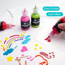 Load image into Gallery viewer, Ultimate 60-Color Non-Toxic Fabric Paint Set - Perfect for T-Shirts, Bags &amp; More
