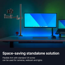 Load image into Gallery viewer, Professional Overhead Camera Desk Stand with Adjustable Arm for Creative Shoots
