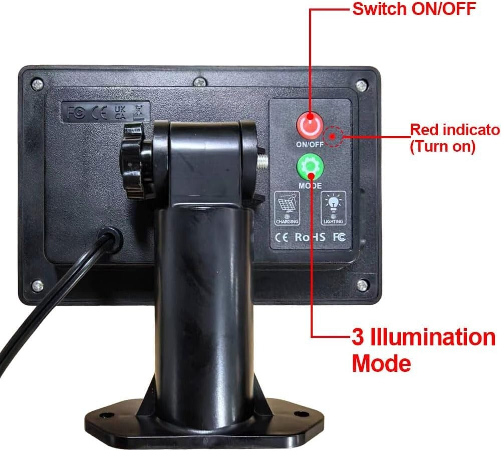 100ft Waterproof Solar Lights - Remote-Controlled and Rechargeable for Outdoors