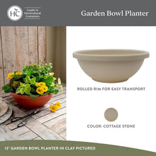 Load image into Gallery viewer, Contemporary Round Shallow Planters with Drainage for Indoor/Outdoor - Pack of 2