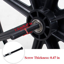 Load image into Gallery viewer, Puncture-Resistant 24x1 Wheelchair Rear Wheel Assembly for Self-Propelled Models