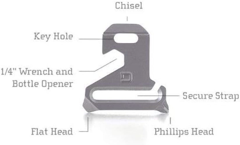 Dango Slim Minimalist RFID Travel Wallet - Bifold & Document Holder in Black