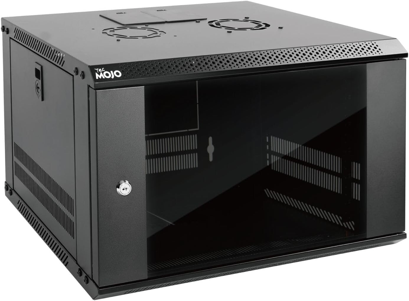 Premium 6U Server Enclosure with Easy Cable Management & Versatile Setup Options