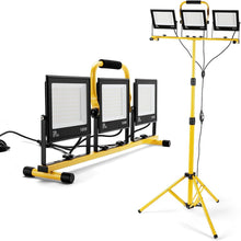 Load image into Gallery viewer, 30000 Lumen Waterproof LED Work Light with Adjustable Tripod for Professionals