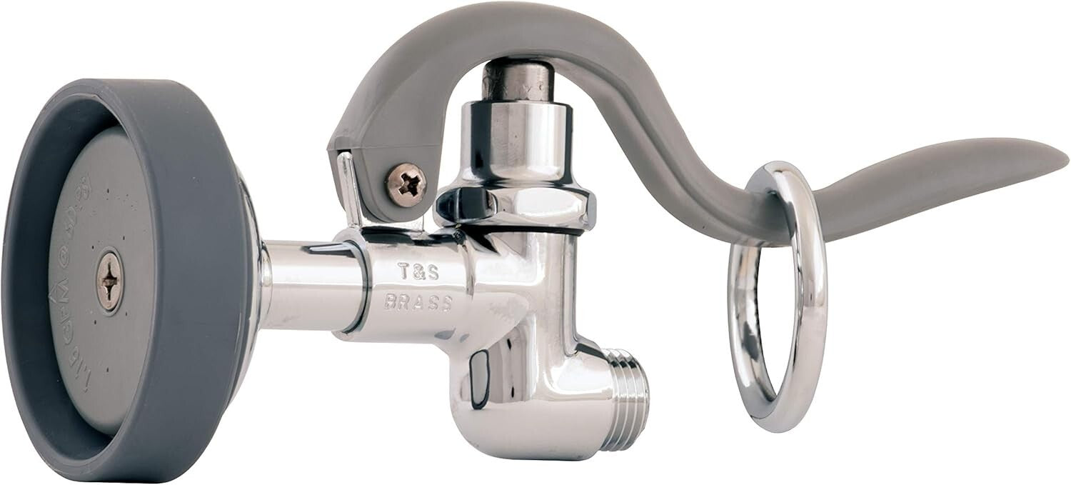 Water-Efficient Chrome Commercial Kitchen Spray Valve - 1.15 GPM Performance