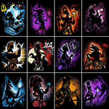 Load image into Gallery viewer, Engaging 5D Full Drill Diamond Painting for Anime Lovers - 12 Beautiful Designs