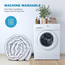 Load image into Gallery viewer, Machine Washable Twin Size Cooling Mattress Topper - Luxury Gel Foam Comfort