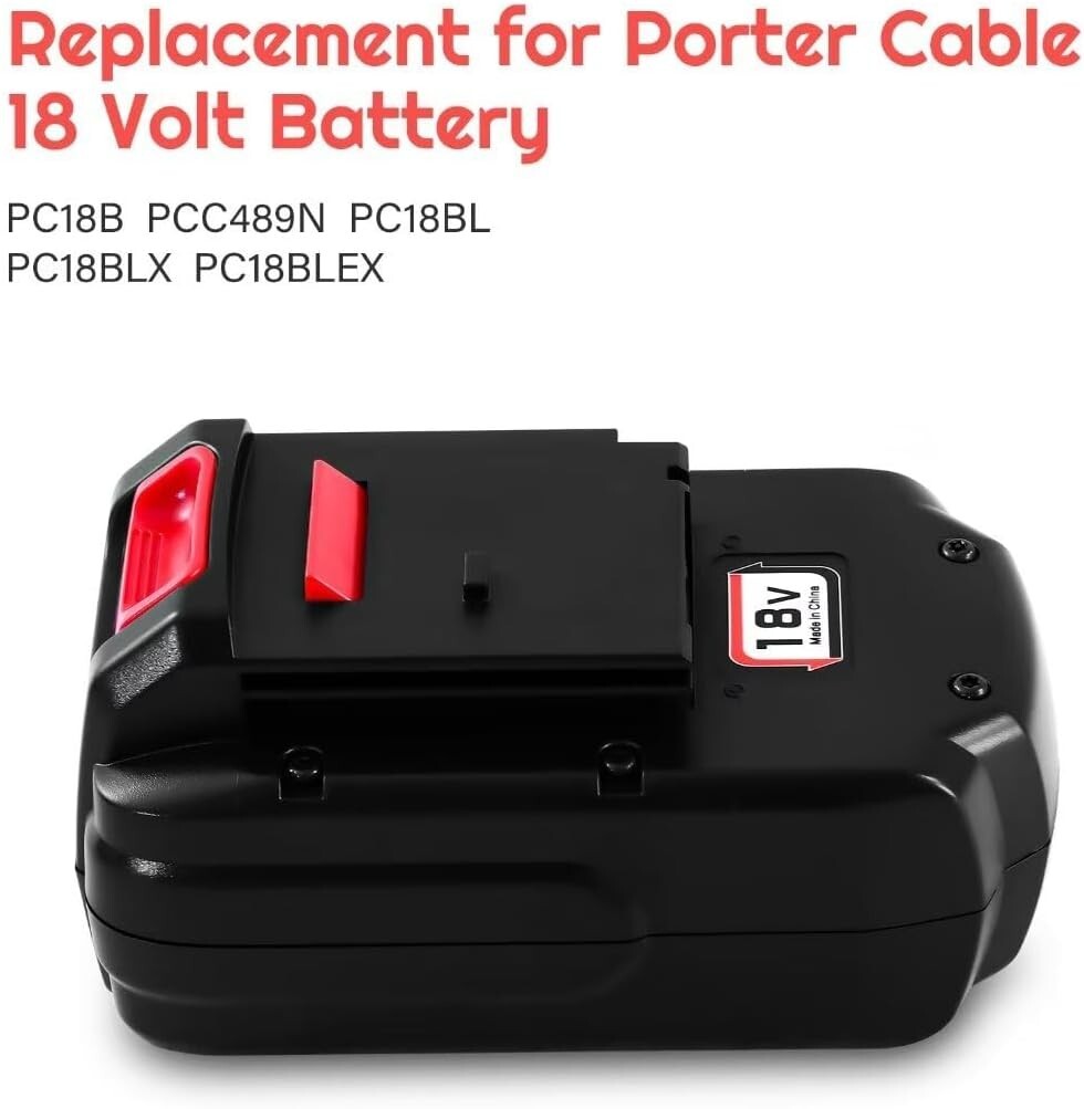 High Capacity Ni-Mh 3600mAh 2-Pack Battery Compatible with Porter Cable Tools