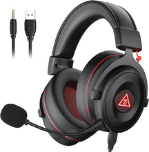 Load image into Gallery viewer, Immersive USB Gaming Headset with 7.1 Surround Sound &amp; Detachable Microphone