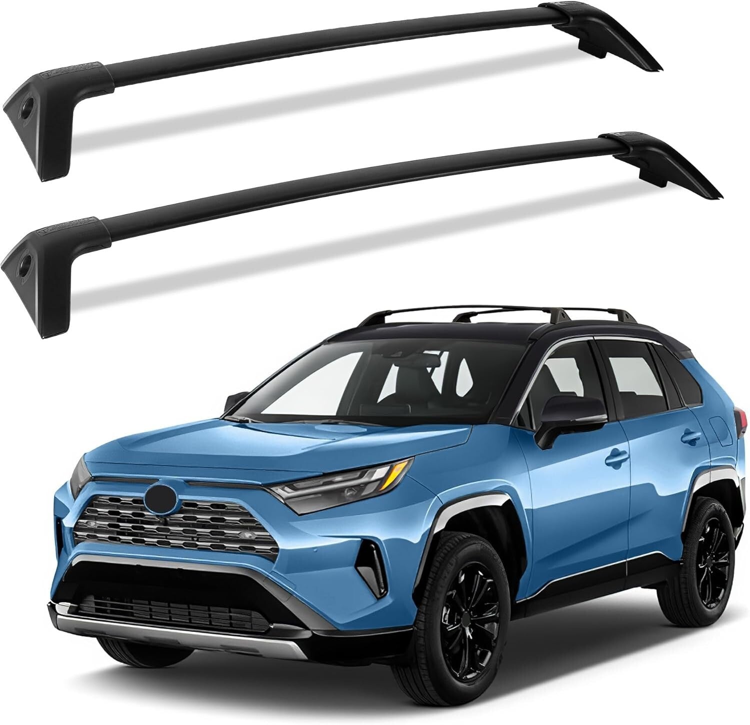 Maximize Adventure with 220LBS Roof Rack Cross Bars for 2019-2025 RAV4 Models