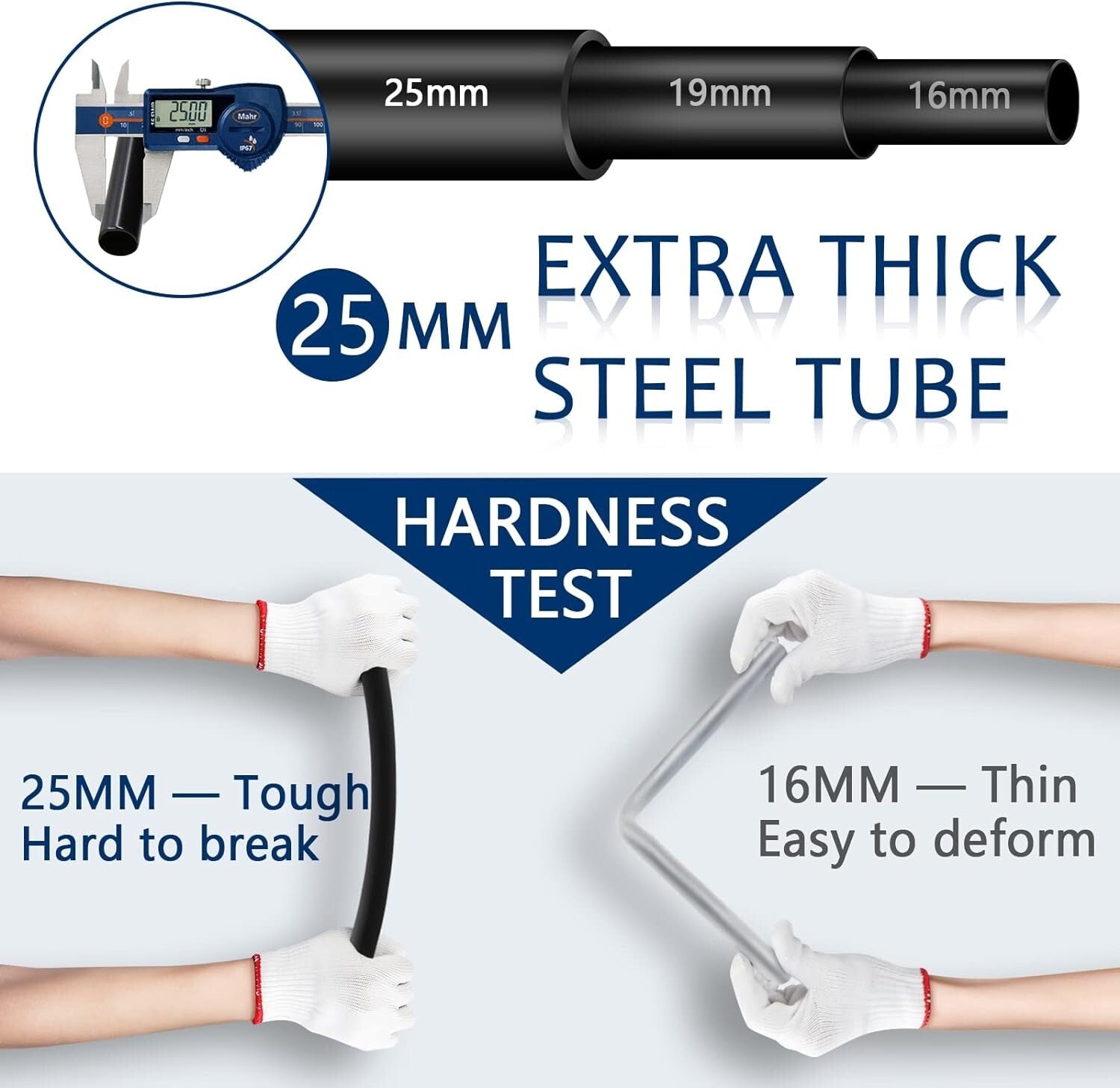 67-Inch Portable Wardrobe Closet with 4 Hanging Rods – Sturdy Steel Tube Design