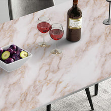 Load image into Gallery viewer, Self-Adhesive Gold Marble Peel and Stick Wallpaper for Elegant Countertops 23...