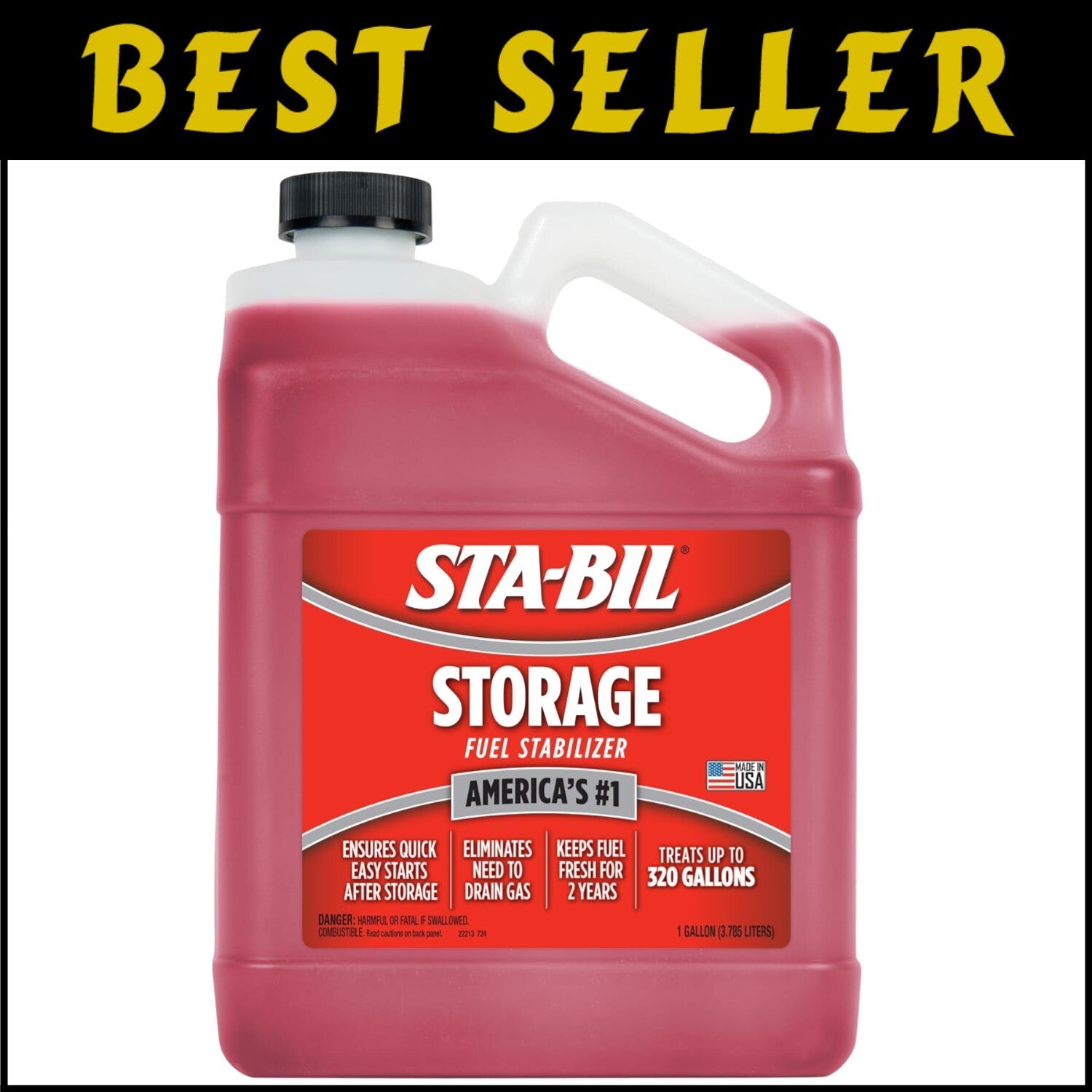 Ultimate 1 Gallon Gasoline Treatment: 24 Months Freshness & Complete Engine Care