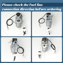 Load image into Gallery viewer, High-Quality Carburetor + Fuel Lines for 2000-2300W Generators - Cost-Effective