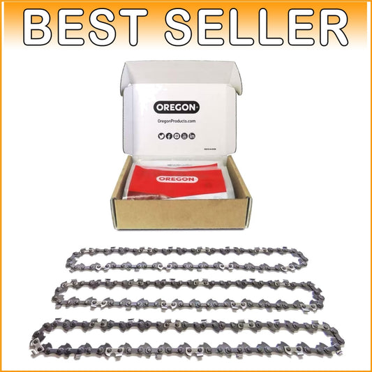 Durable 20-Inch PowerCut Chainsaw Chain Set: 3 x 72 Drive Links, Smooth Cuts