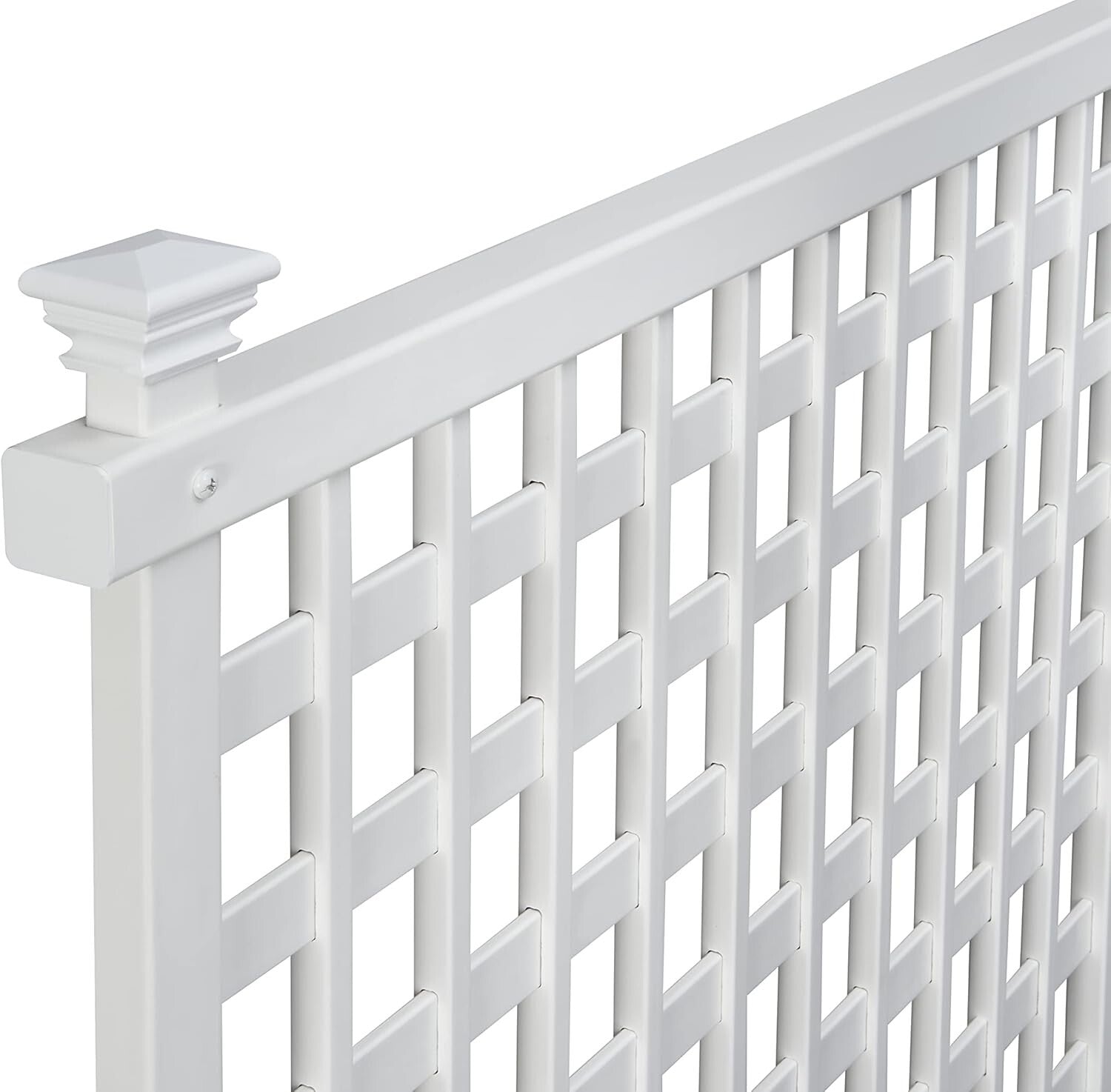 Charming 2-Pack Highland Lattice Privacy Screens 57.5" H x 36" W for Gardens