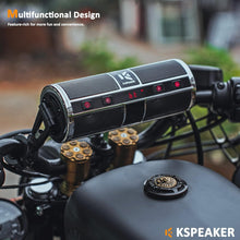 Load image into Gallery viewer, Premium Bluetooth Audio System with 3-Inch Speakers for Motorcycles &amp; Scooters