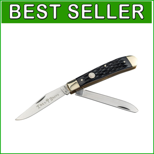 Classic BOKER Folding Knife with 3" D2 Blade - Ideal for Whittling & Collectors