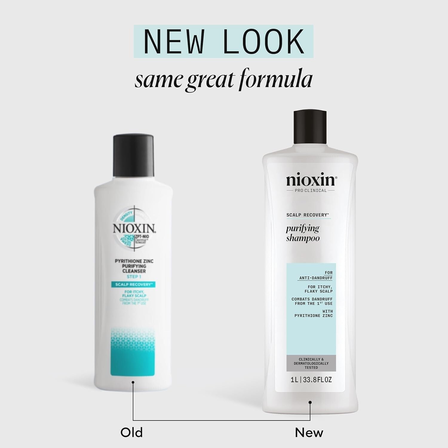 Scalp Recovery Anti-Dandruff Cream Shampoo with Pyrithione Zinc & Green Tea