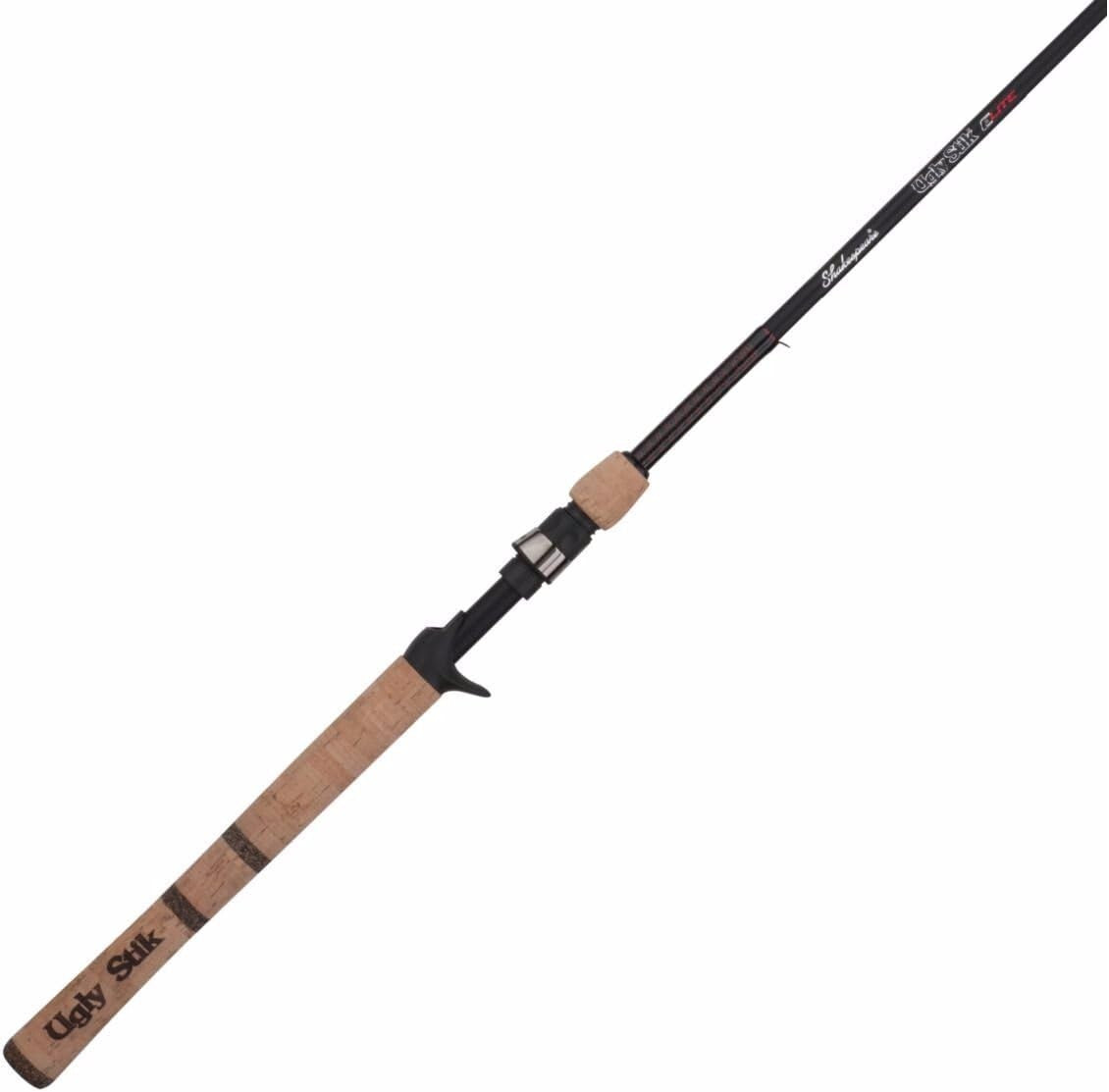 Elite 7' Ultra Light Casting Fishing Rod - Premium Cork Handle & 2-Piece Design