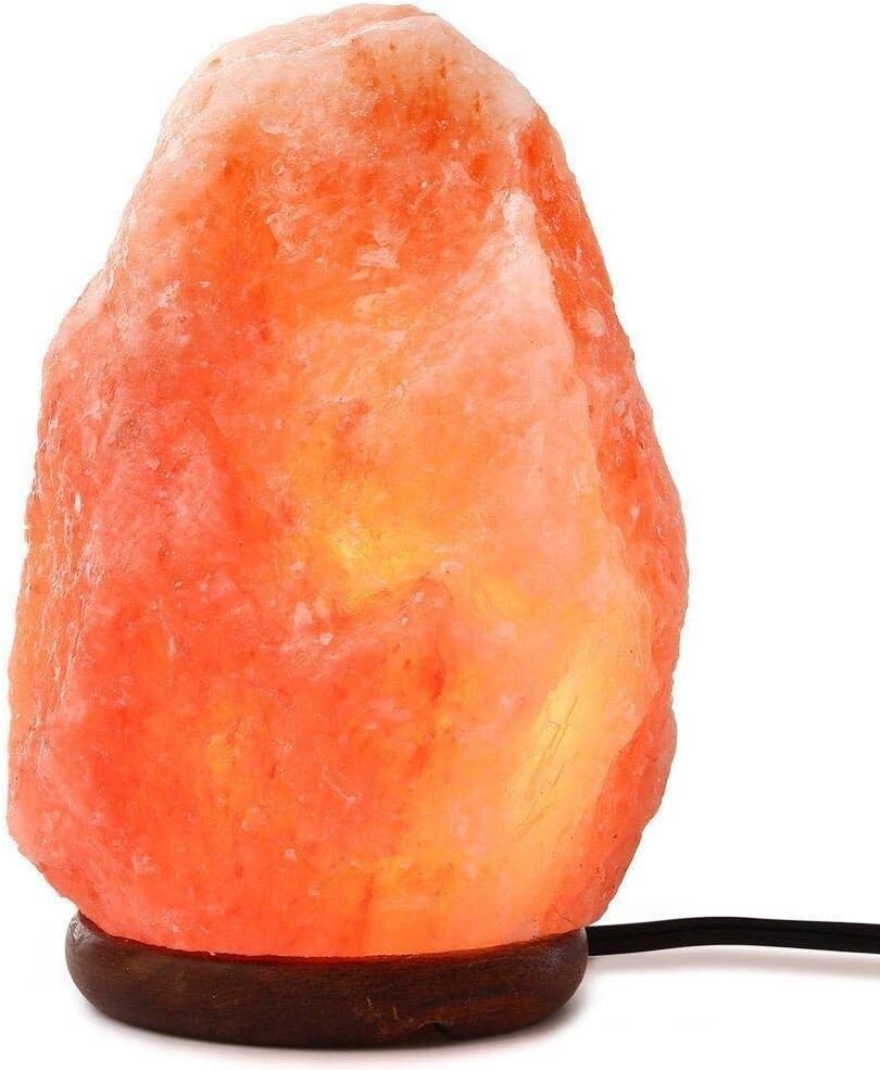 Versatile Himalayan Salt Rock Lamp with Adjustable Dimming - Perfect Gift Choice