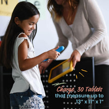 Load image into Gallery viewer, Mobile 30-Bay Charging Cart: Secure &amp; Stylish Classroom Charging Station