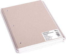 Load image into Gallery viewer, 24-Pack College Ruled Pastel Notebooks with Soft Cover &amp; Micro-Perforated Pages