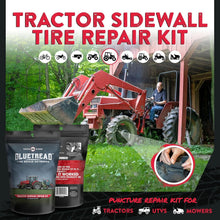 Load image into Gallery viewer, GlueTread Off-Road Tire Repair Kit - Fix 5-7 Trailers &amp; Tractors Anywhere