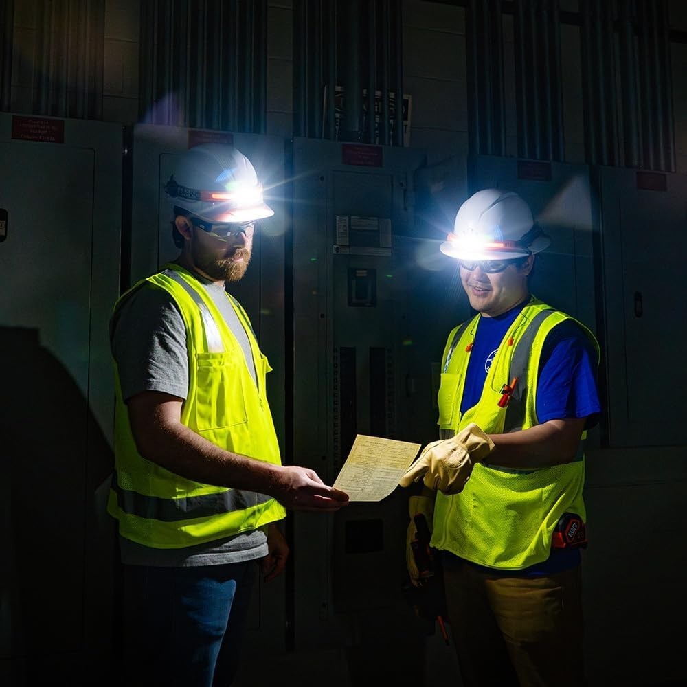 575 Lumens USB-C Rechargeable Headlamp with Adjustable Focus for Work & Outdoors