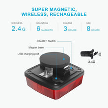 Load image into Gallery viewer, Wireless Rechargeable Trailer Lights Kit with Super Magnetic Base - LED Safety
