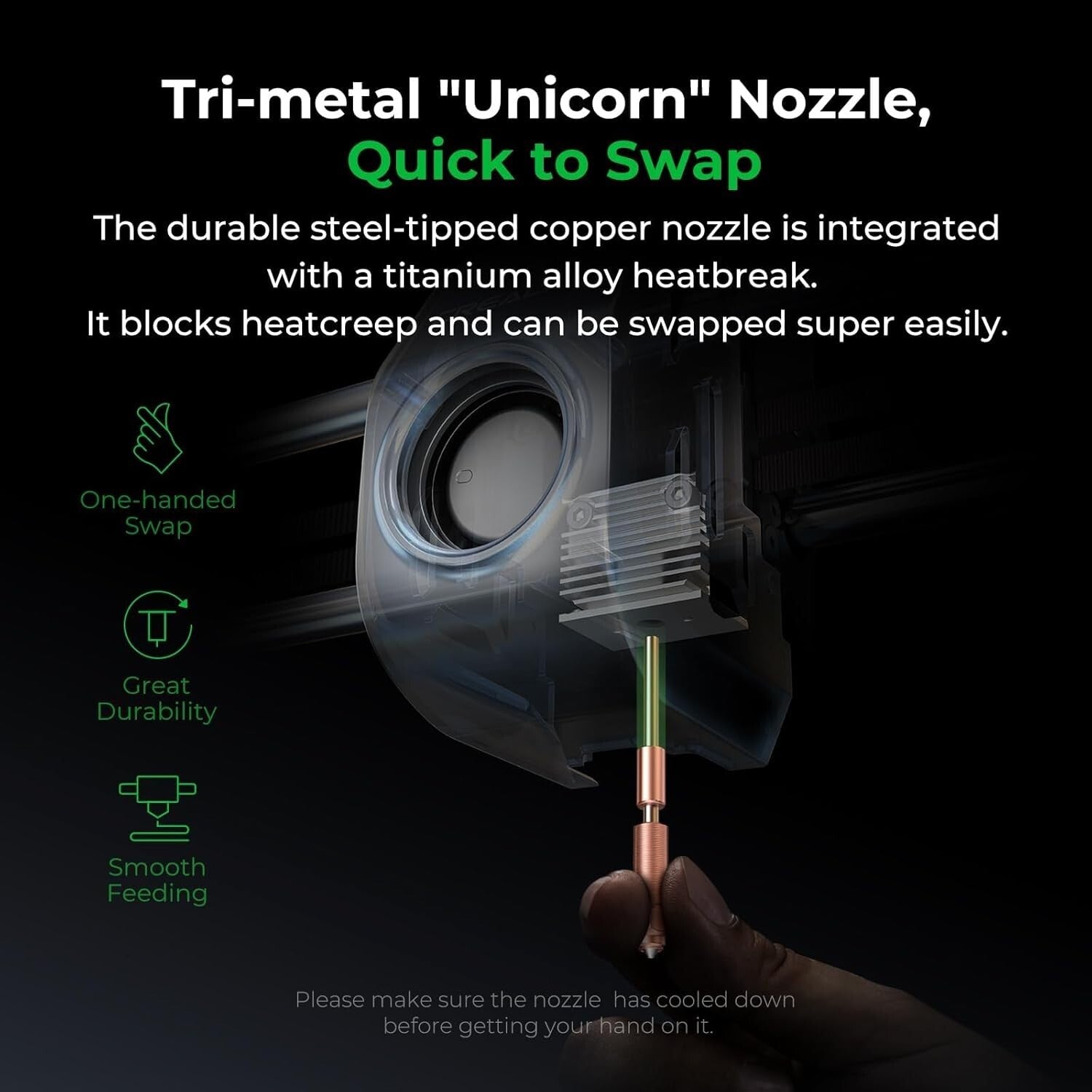 Next-Gen K1C 3D Printer - 600mm/s Speed, AI Monitoring, Carbon Fiber Compatible