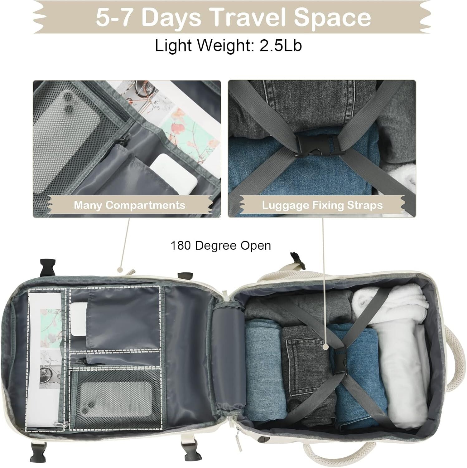 Waterproof Extra Large Women’s Travel Backpack - Anti-Theft Design & Durability