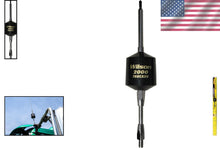 Load image into Gallery viewer, Heavy-Duty 5" Black Trucker CB Radio Antenna - AM/FM Ready for All Conditions