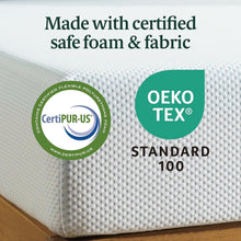 Load image into Gallery viewer, Medium Firm Twin Mattress with Green Tea Memory Foam - Safe &amp; Comfortable Sleep