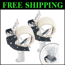 Load image into Gallery viewer, Low Noise Packing Tape Dispenser 2-Pack – Ideal for Effortless Box Sealing