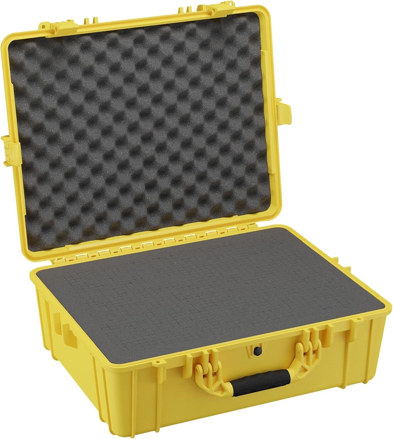 Durable 25-Inch Waterproof Travel Case with Custom Foam – Made in the USA