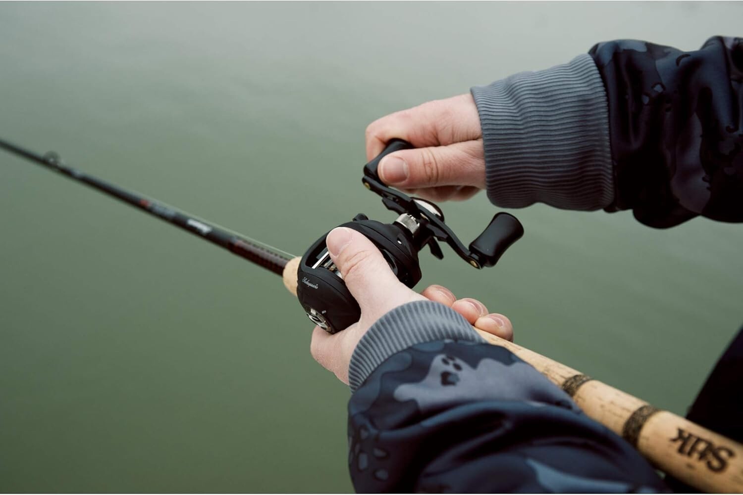 Elite 7' Ultra Light Casting Fishing Rod - Premium Cork Handle & 2-Piece Design