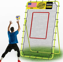 Load image into Gallery viewer, Durable 7x4 FT Sports Rebounder with Steel Frame for Soccer, Volleyball &amp; More