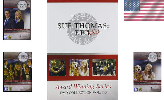 Complete Interactive DVD Series of Sue Thomas F.B.Eye – 56 Captivating Episodes