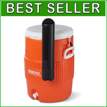 Load image into Gallery viewer, Heavy-Duty 10 Gallon Insulated Water Cooler with Secure Lid - Made in the USA