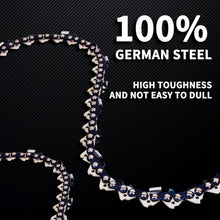 Load image into Gallery viewer, Professional 20" Chainsaw Chain Set with Chrome Rivets - Fits Many Brands
