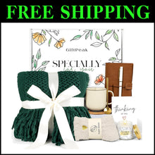 Load image into Gallery viewer, Elegant Sympathy Gift Basket: Cozy Fleece Blanket, Candle &amp; Pampering Essentials