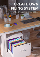 Load image into Gallery viewer, Large Capacity Plastic Hanging File Folders - 7 Pocket Accordion System, 6 Pack