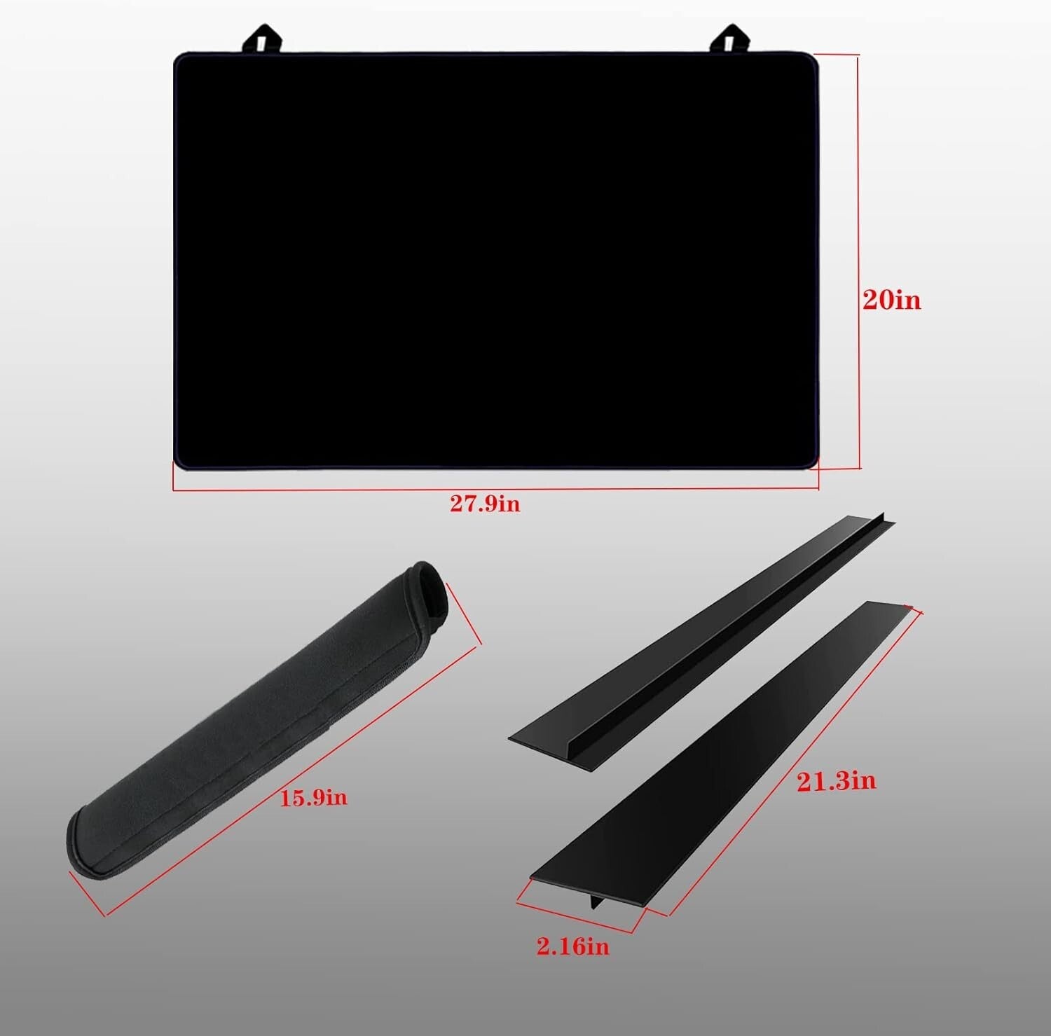 Anti-Slip Foldable Stove Cover & Mat - 27.9x20 Natural Rubber Kitchen Protector