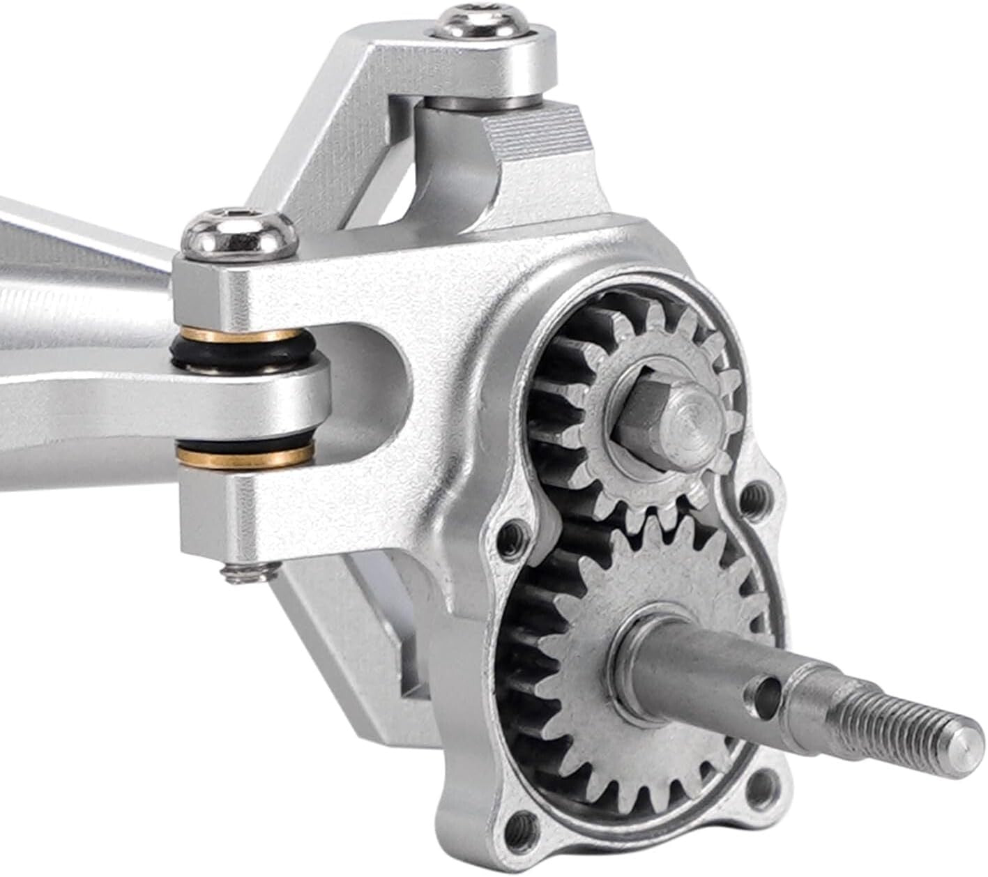 5mm Diamond Portal Axles with Lay Down Servo Mount for 1/18 RC Crawler Upgrade