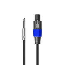 Load image into Gallery viewer, 2-Pack 50 ft Speakon to 1/4" Male Speaker Cable - Professional Audio Performance