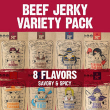 Load image into Gallery viewer, Keto-Friendly Beef Jerky Variety Pack - 8 Flavors, Healthy Snacking Delight