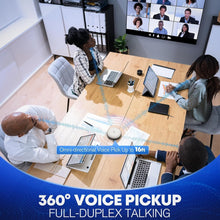 Load image into Gallery viewer, M4 Bluetooth Speakerphone: 10-Hour Battery, Full-Duplex &amp; Omnidirectional Mic