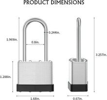 Load image into Gallery viewer, Comprehensive 12 Pack of Nickel Coated Keyed Alike Padlocks - Indoor/Outdoor Use